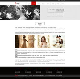 天津網站策劃 婚慶公司官網案例欣賞